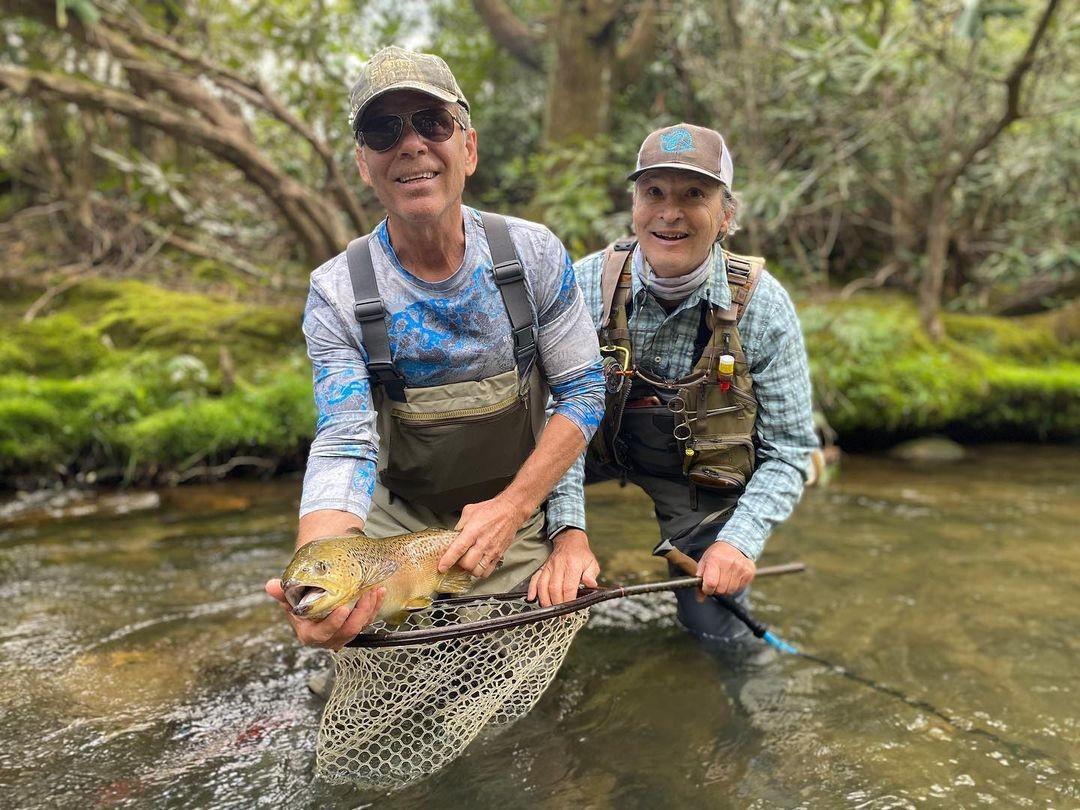 Friday feelings with @troutexplosions &#127907;

Head to the link in our bio to learn everything you need to know about fishing in #HighlandsNC!
.
.
#VisitHighlandsNC #HeightOfHappiness #NorthCarolina #instagood #HighlandsNC #NCMountains #northcarolina #visitnc #discoverthecarolinas