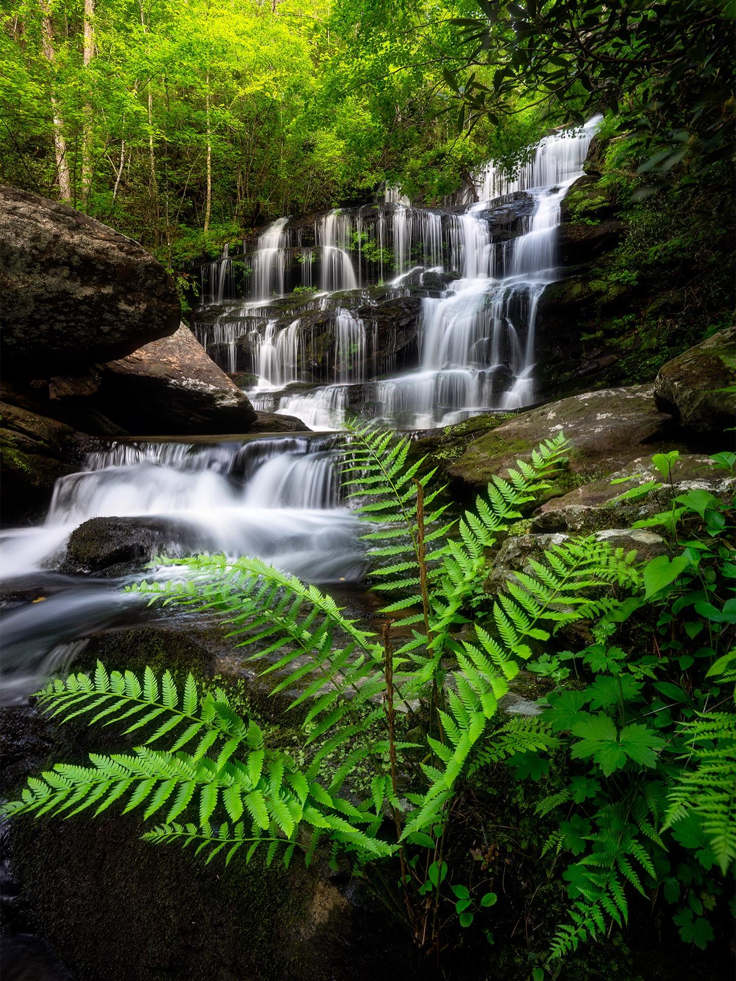 Waterfall season is creeping in 🌱 Don’t get me wrong! It’s always a good time to visit a waterfall. But as far as photos go, spring can be very productive with the vibrant, lush greens and high water. Fall is lovely, too, with fall colors but the water tends to be low. Some waterfalls are best with high water, some photograph better when the water is low. This is why it can be worthwhile to hire a guide.