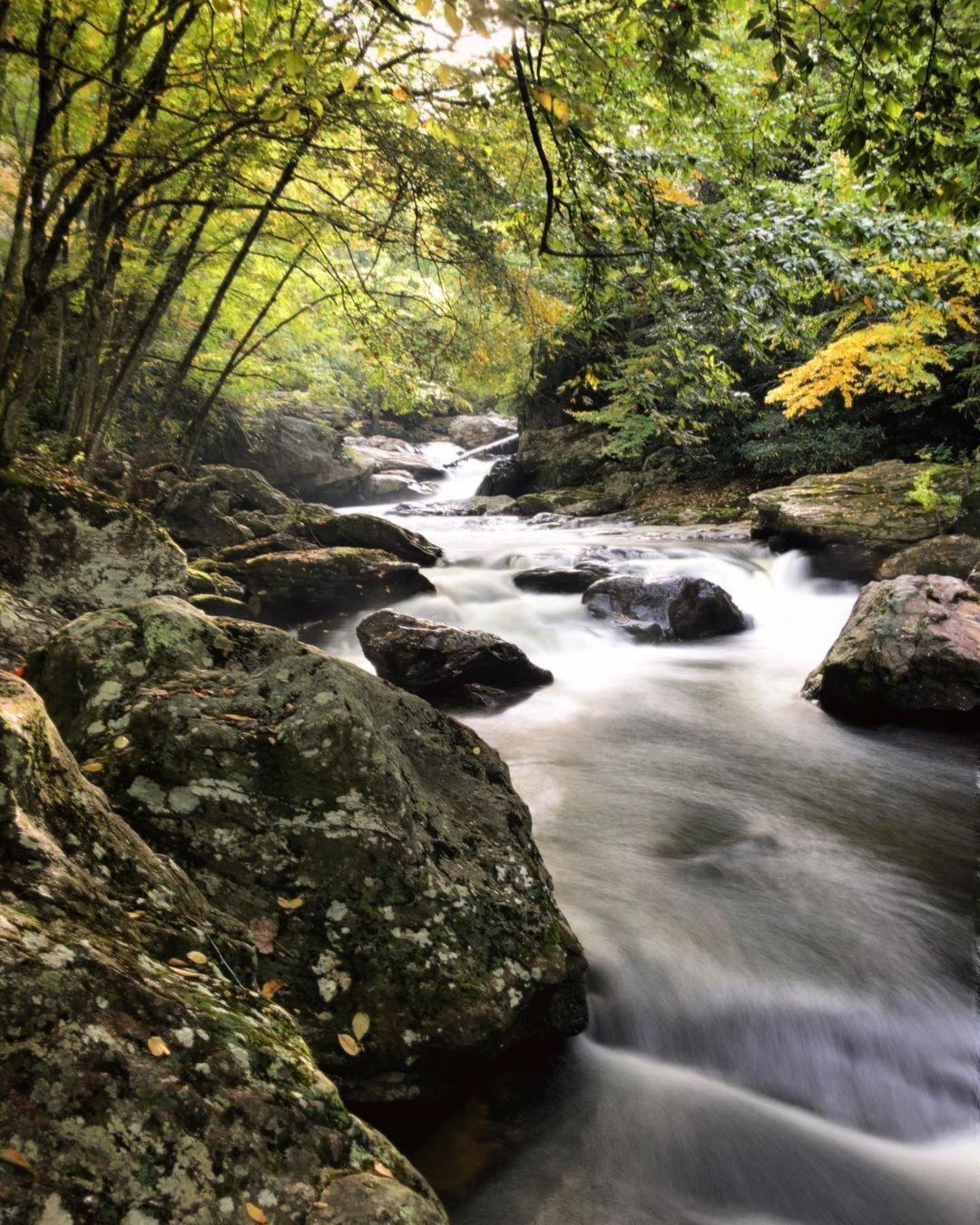 day*streaming* of cooling down from the summer heat in #HighlandsNC 🙇‍♂️💭

📸: @chris.s.66

 #visithighlandsnc #heightofhappiness #highlandsnc #828isgreat