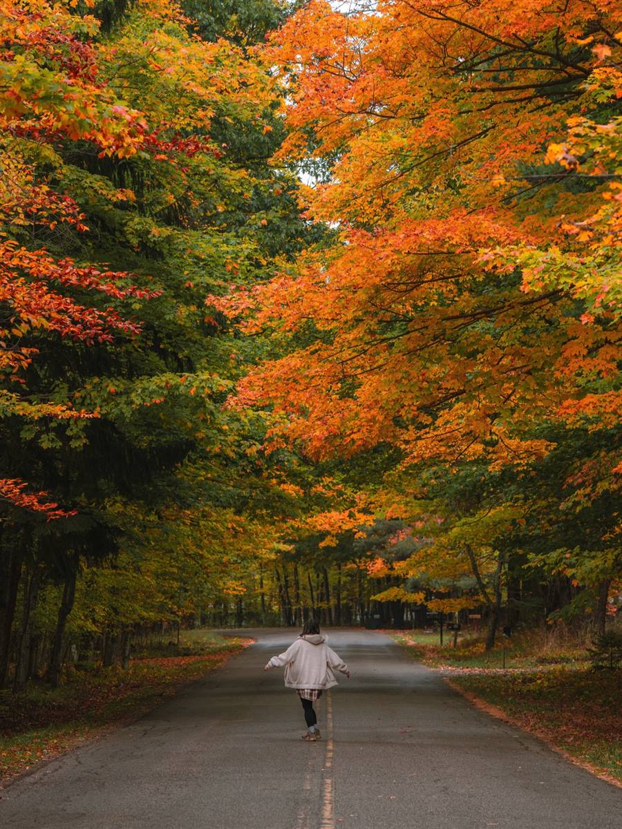Exploring Washington Island 🍁 Shoutout the wife for making this photo way more interesting! 

#travelwi #doorcountywi #fallphotography