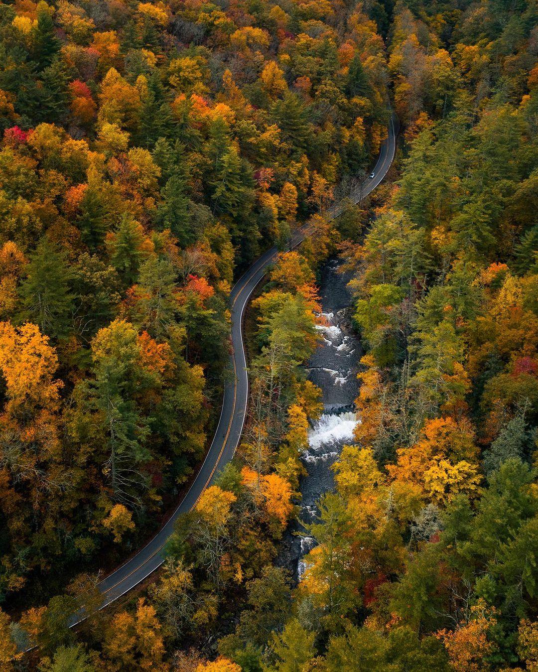 Fall has arrived in Highlands 🍂🍁 Peak fall color like this is expected to be between October 17 - 28!
📷: @rjkarcher99