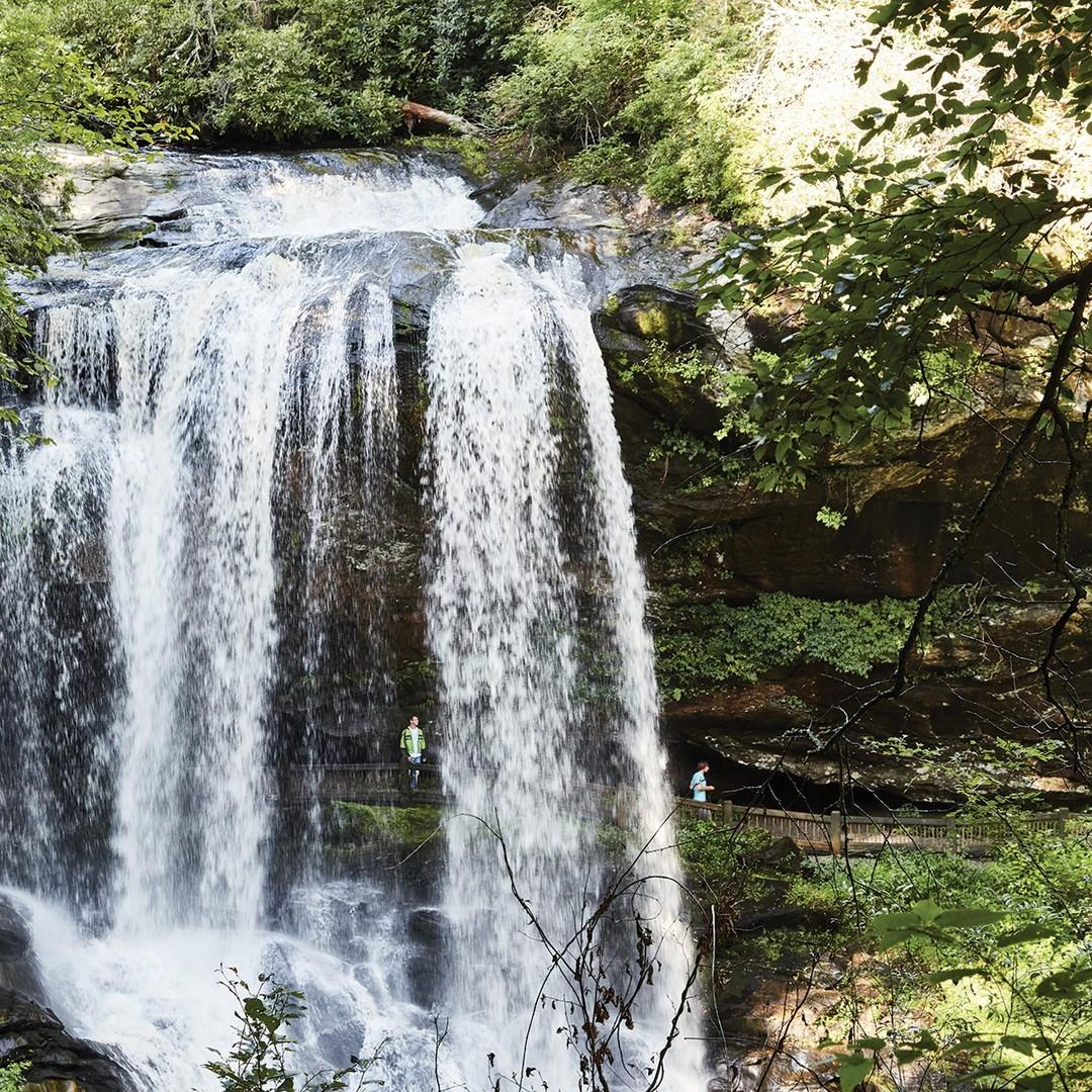 🌲 Discover the magic of Highlands, NC with @WNCMagazine! Read about Skyline Lodge, bears and of course waterfalls at the link in bio! 🐻❤️