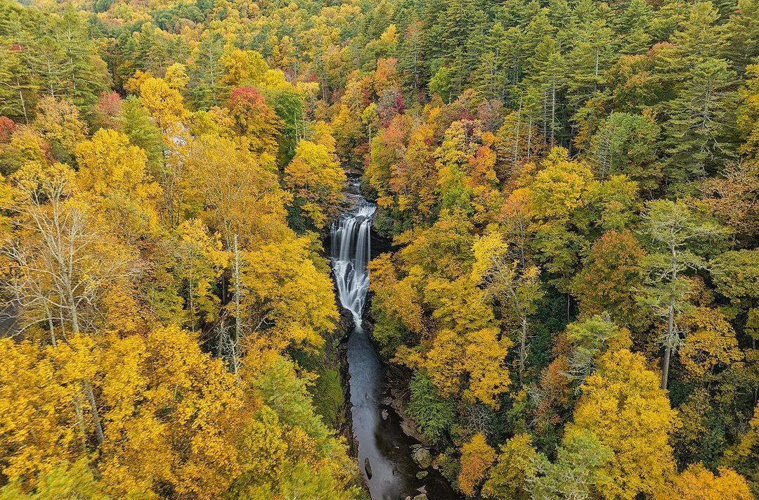 Here's your sign to visit Dry Falls in Autumn 🧡🍂 ❤️
📷: @erichaggartimagery