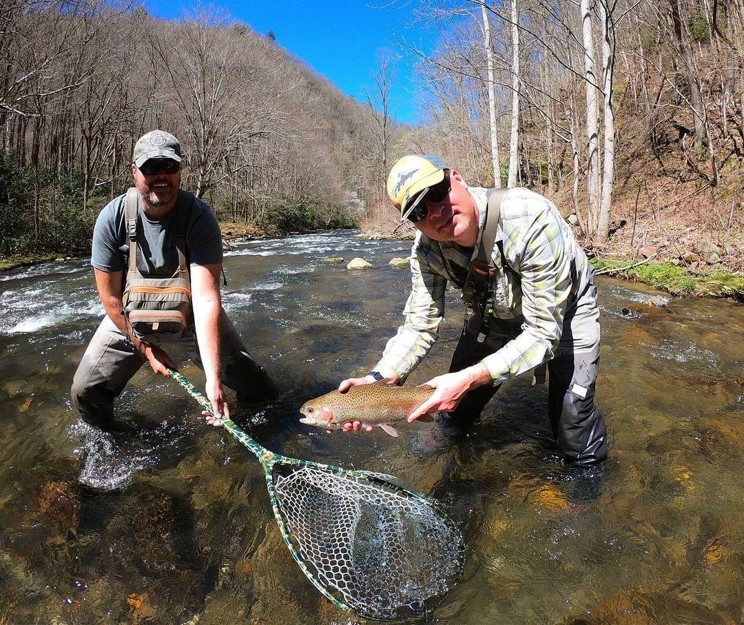 Name a more perfect spot for #FlyFishing – we&#39;ll wait &#128031;

Head to the link in our bio to learn everything you need to know about casting out in #HighlandsNC

&#128248;: @turningstonesflyfishing
.
.
#VisitHighlandsNC #HeightOfHappiness #NorthCarolina #instagood #HighlandsNC #NCMountains #northcarolina #visitnc #discoverthecarolinas