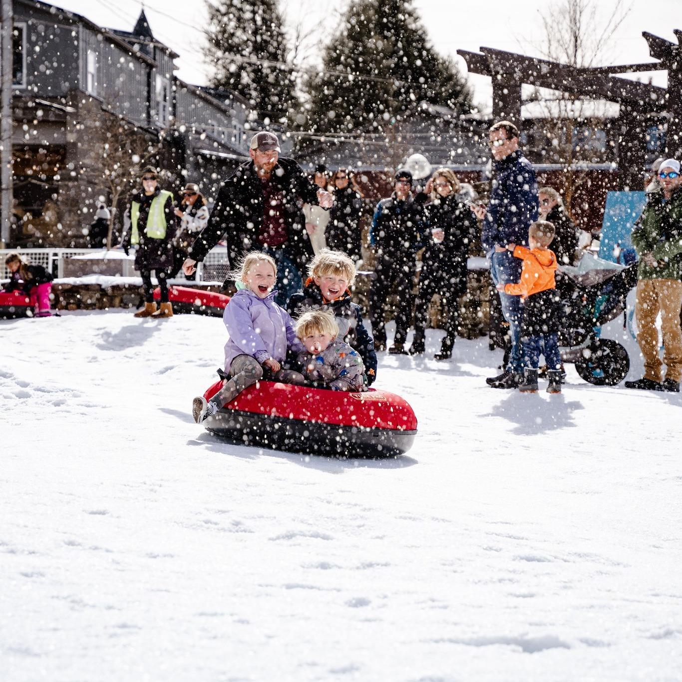 Join us for guaranteed winter fun at Snow Fest @ 4118 ❄️

Saturday, January 27 & Sunday January 28 | 11 a.m. – 5 p.m. | Kelsey-Hutchinson Founders Park

A snowball toss, a snow tube merry-go-round, a snow slide, an ice-skating rink and more will be waiting. You'll have Snow Much Fun - don't miss it! 

Click the link in bio for more information.

#visithighlandsnc #heightofhappiness #highlandsnc #snowfest
