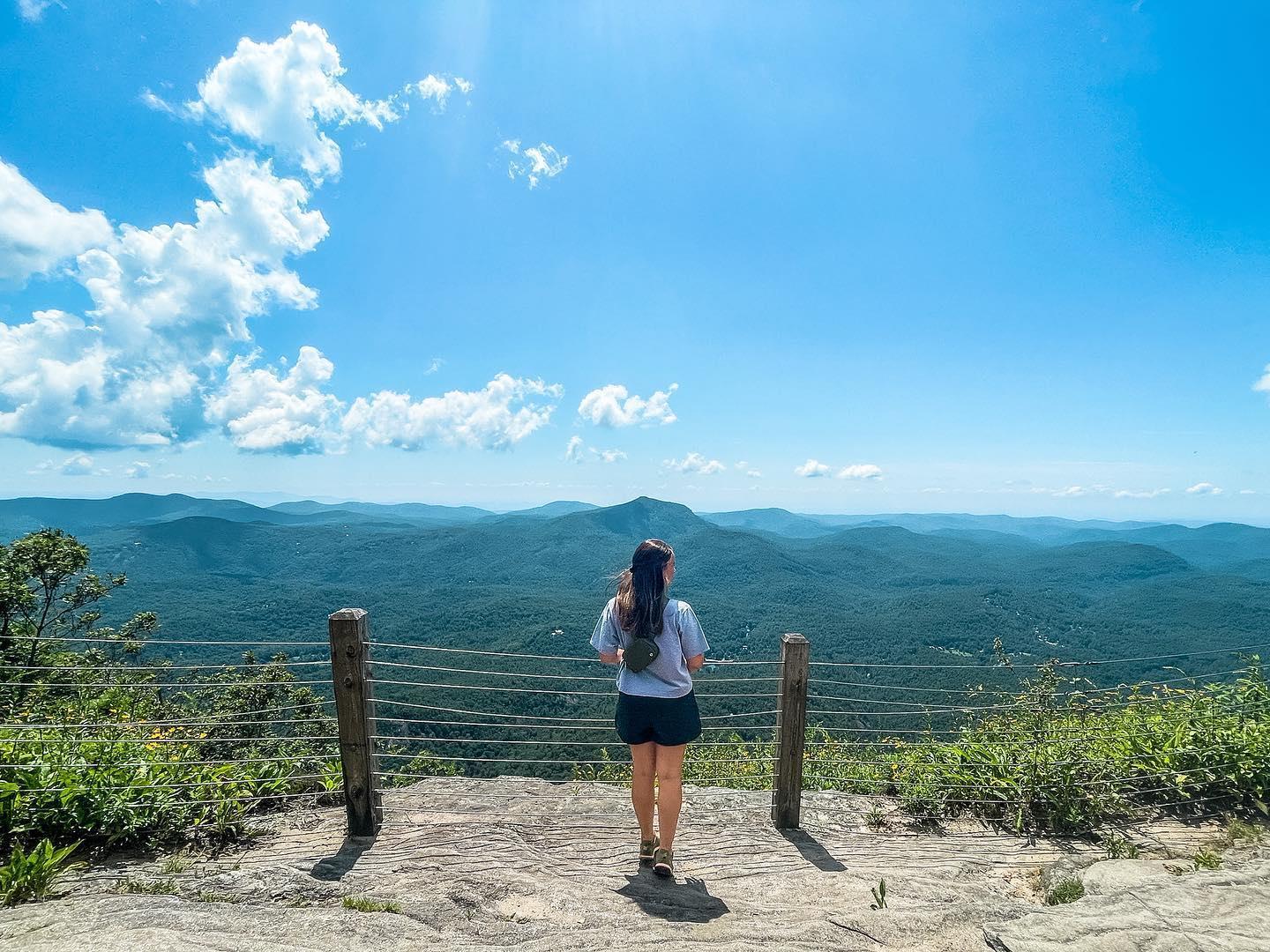 Have you hiked Whiteside Mountain? This is one of our most spectacular hikes with an amazing view!
This jaw-dropping spectacle is six miles from town on US 64 East. Turn right at the sign onto Whiteside Mountain Road. Go one mile to a well-marked parking area on the left. This is a fee area, and there’s a restroom located in the parking area. The two-mile loop trail climbs above sheer cliffs and offers outstanding views. This moderate trail, crowned by a panoramic vista, is a loop.

Captured by @thegirlwhohikes on Instagram

Comment below ⬇️ if you will be hiking Whiteside Mountain this #YearoftheTrail 🥾