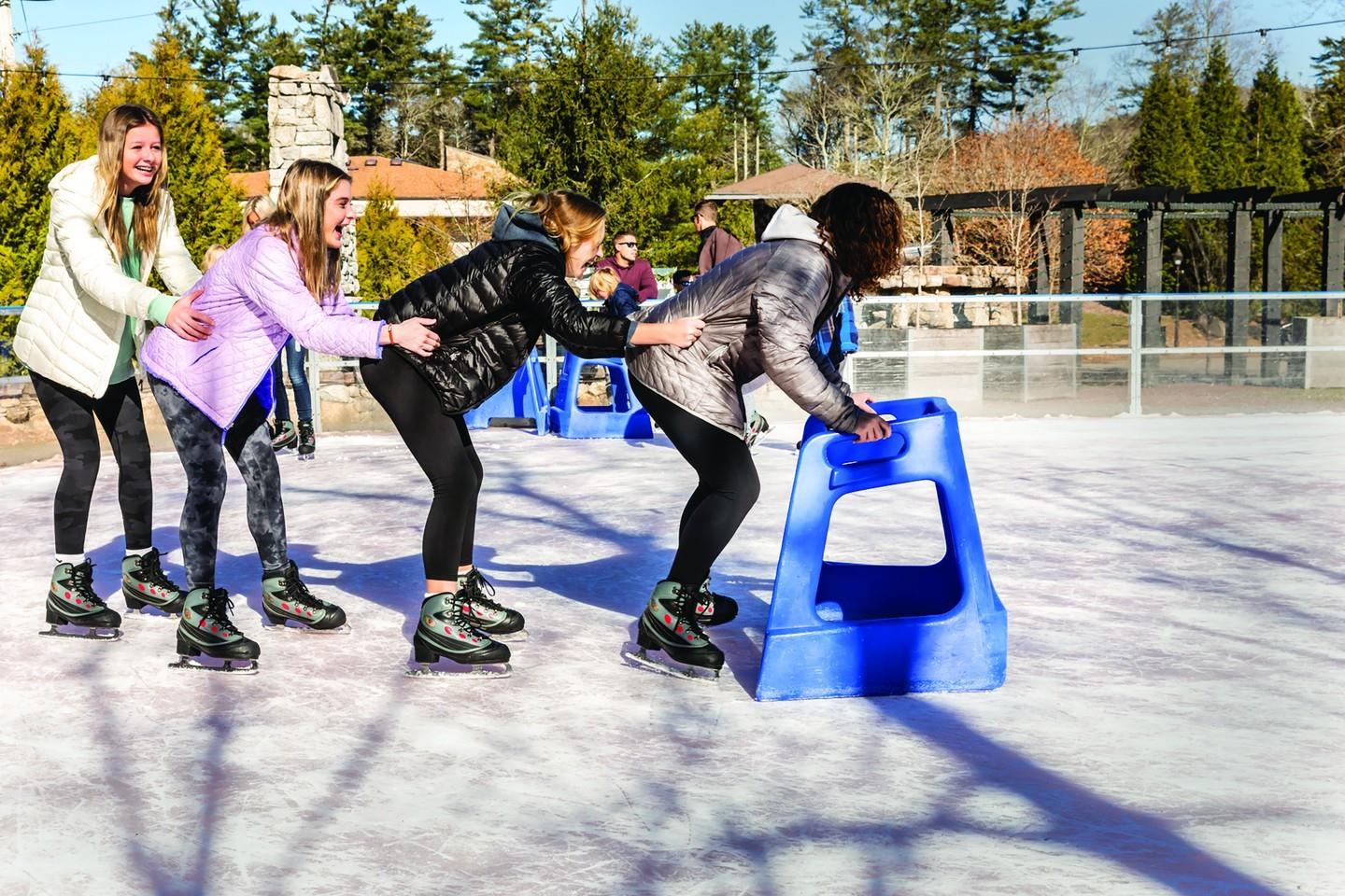 Ice Skating at Kelsey-Hutchinson Founders Park
Opening Thursday, Nov. 16 | 3:30-8pm

The Highlands Parks and Recreation-managed Ice Skating in the Park kicks off and runs until March 3. The hours are Thursdays 3:30 to 8:00 P.M., Fridays 3:30 to 10:00 P.M., Saturdays 1:00 to 10:00 P.M. and Sundays 1:00 to 5:00 P.M. The price is only $5, with or without skates. Coffee and hot chocolate are available for purchase.