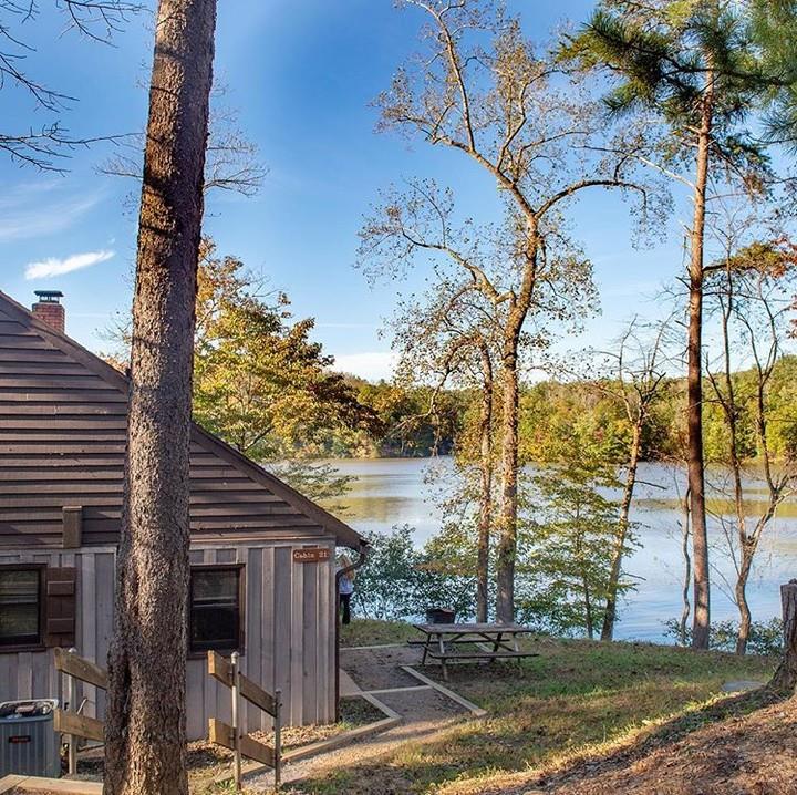If you're looking for a romantic getaway, we've gotchya covered with 300 cabins across Virginia. This park has original CCC-built log cabins, or this style cabin 21 has a screened in porch, lakefront. Wood burning fireplaces. Full kitchens. Also check out the campground and yurts. Plus you can hunt for fairy stones!
.
Any available cabin for this weekend at any state park is 25% off by calling 800-933-7275 during business hours. .
📍 967 Fairystone Lake Dr., Stuart, VA. Drive Time : NoVa and D.C., six hours; Richmond, four hours; Virginia Beach, five hours; Roanoke, one hour, and just 30 minutes from Martinsville.
.
Tag us to be featured: #vastateparks
📷: jnitrox