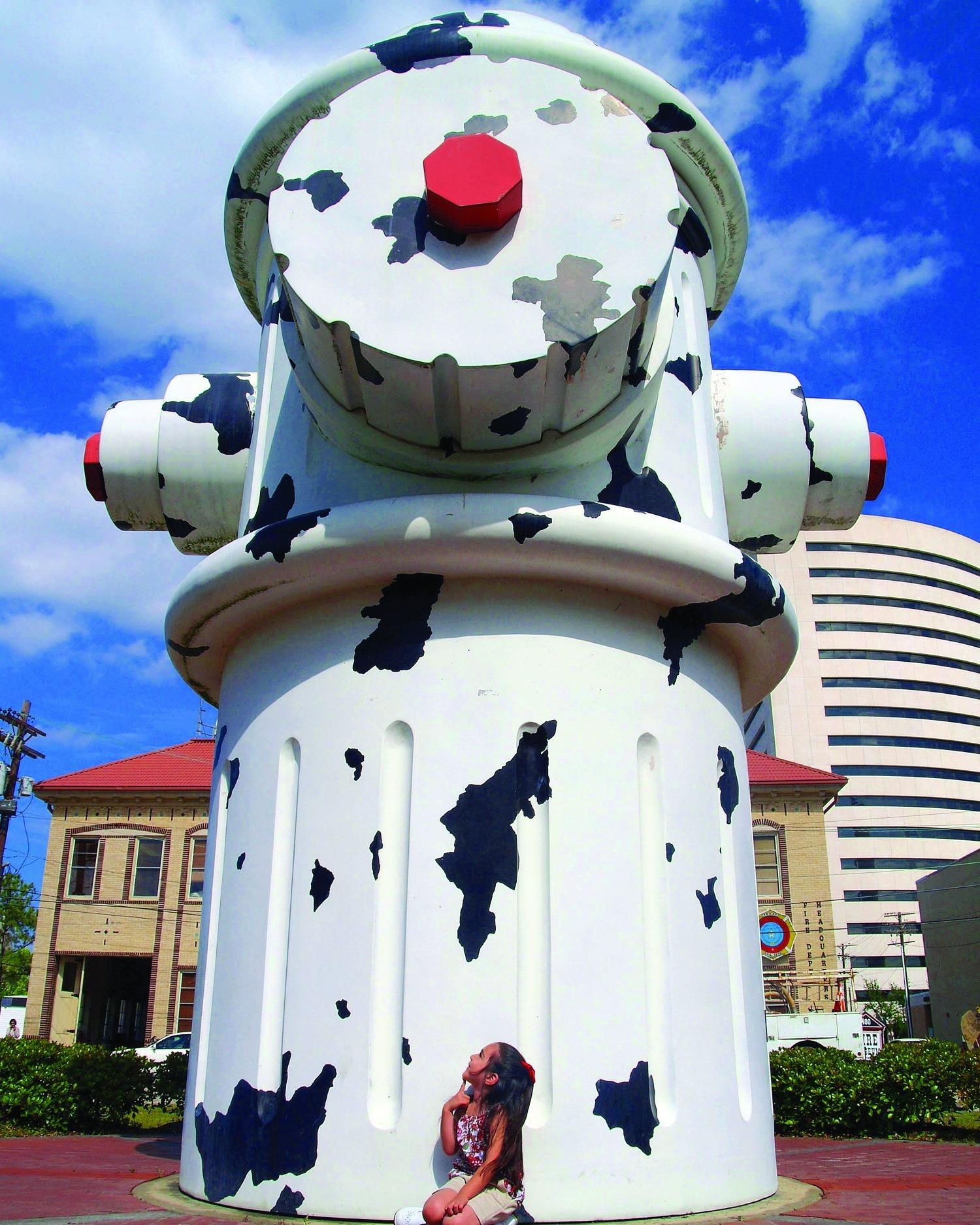 Have you been to downtown Beaumont and seen the World's Largest Working Fire Hydrant? If you didn't know, this hydrant was donated by The Walt Disney Company after it's re-release of 101 Dalmatians in 1999. It stands at 24 feet tall, and can blast 1,500 gallons of water a minute! It's located right outside the Fire Museum of Texas, so when you pay them a visit, be sure to check this out!

#firemuseumoftexas #101dalmatians #disney #worldslargestworkingfirehydrant #visitbeaumont #visitbmt #beaumonttx #bmttx #bmttx409 #beaumont #setx #benjrogersregionalvisitorscenter #jeffersoncountytx #bjrrvc #benjrogersvisitorcenter