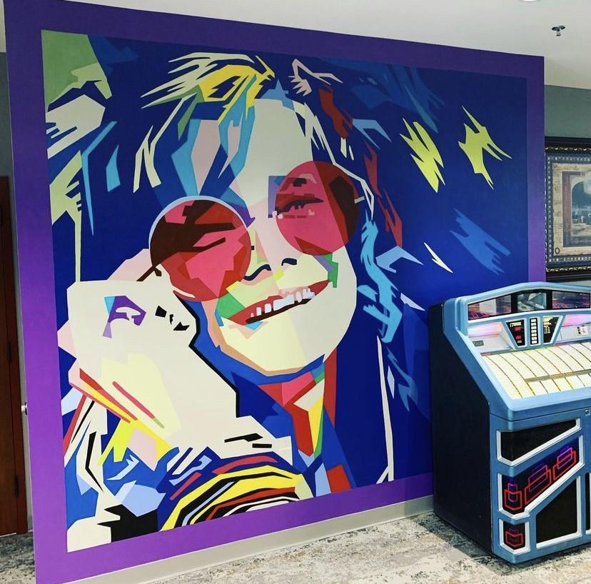 Have you seen our mural of Janis Joplin here at the Visitors Center? If you haven't, come on by, play some music on the jukebox, and check it out! 

While you're here, grab an updated state map, and other great information on the area. If you're planning on making a trip somewhere in Texas, we also have information that'll help you get started. We hope to see you soon!
#janisjoplinmural #janisjoplin #bjrrvc #welcomingtheworldtosetx #setx #beaumont #portarthur #nederland #portneches #groves #jeffersoncounty #janis #joplin #regionalvisitorscenter