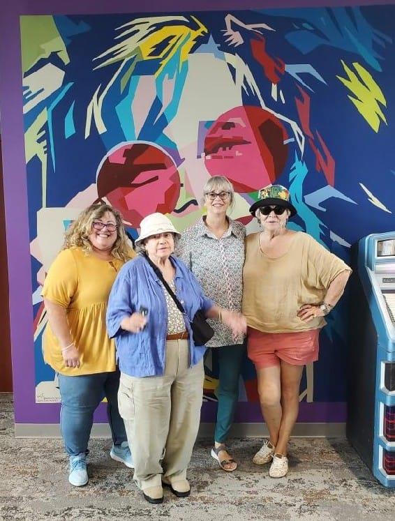 Met some really cool ladies today at the Ben J. Rogers Regional Visitors Center!  Carmen from California and Cecilia from Chile will be experiencing some of our music heritage while visiting. #explorejeffcotx  #jeffersoncountytx  #benjrogersregionalvisitorscenter