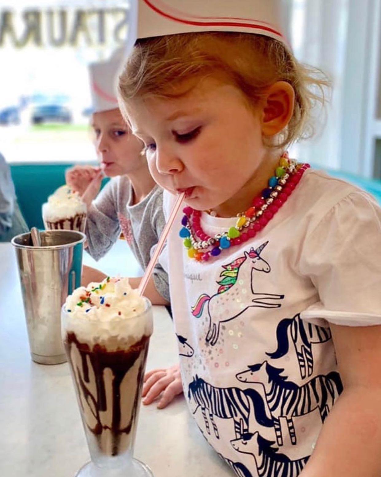 Treat yourself to some milkshake magic at OscarsDiner. (📸: OscarsDiner)  #DiscoverHalifaxNC #VisitNC