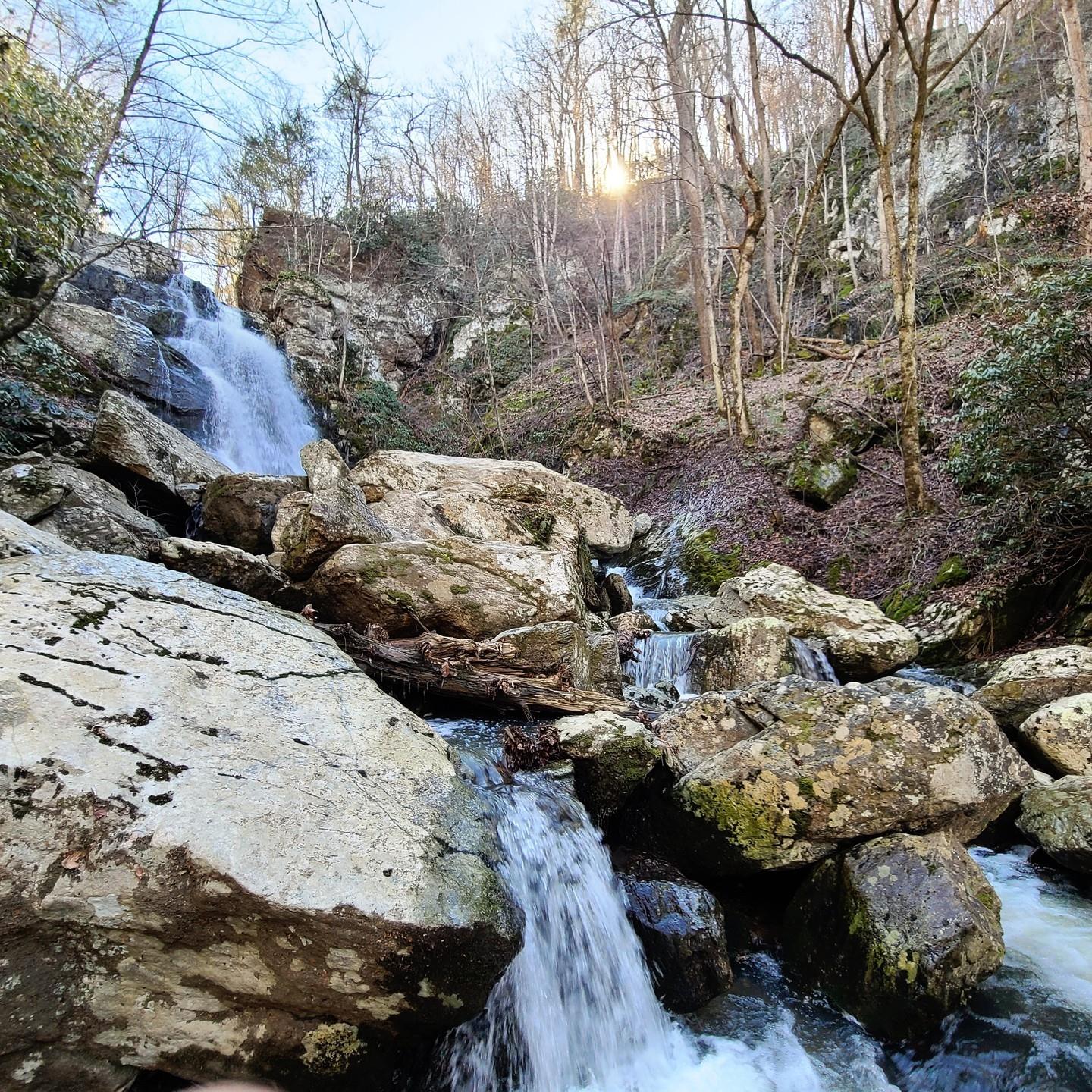 Explore the beauty of springtime waterfalls on your next hike! Located on Alta Mons Summer Camp and Retreat Center, Stiles Falls is open to the public and takes you into Floyd County! ⁠
⁠
#adventurebeginshere #sneakpeek #springwaterfallshike #natureexploration #montgomerycountyva