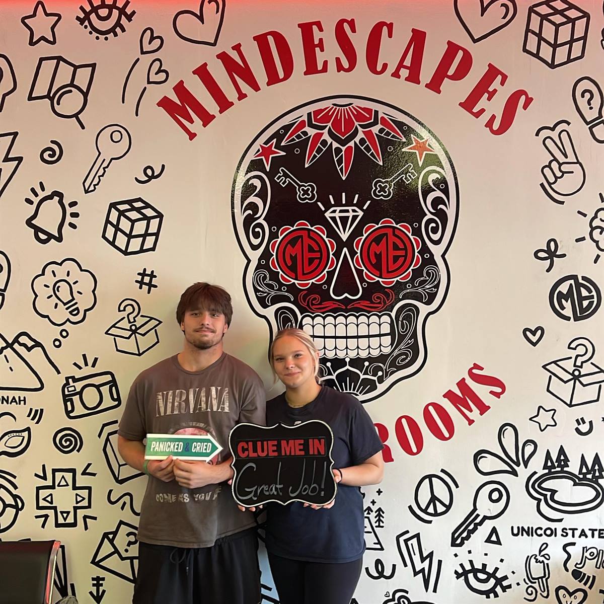 #groupfun #cabininthewoods #wanderland #EscapeRoomFun #cluemein #escaperoomfun #bigfootrampage #adventureawaits #escaperooms #familyfun #alpinehelen #helenga #familyactivities #mindescapesofhelenga #escaperoomofhelenga