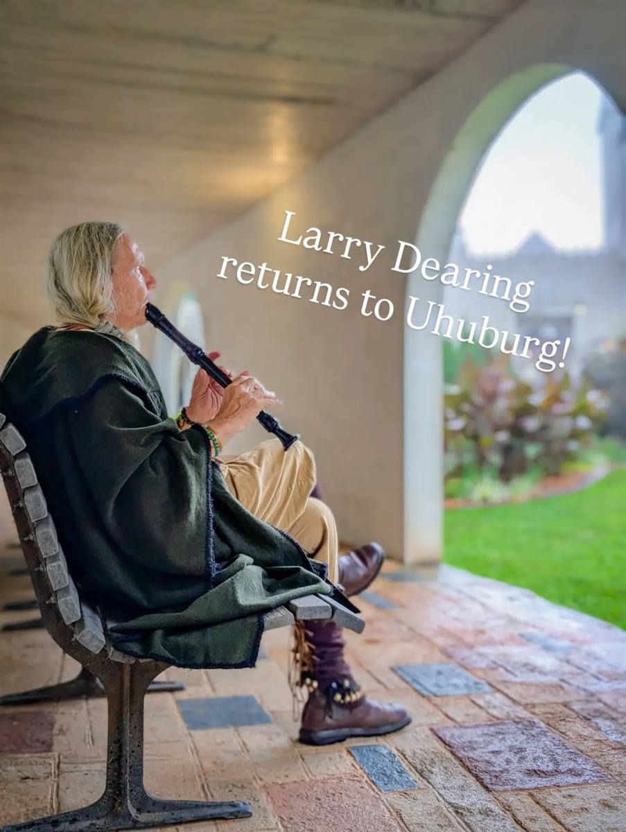 Larry Dearing returns to Uhuburg on August 8 and 15! Enjoy Day Visits with medieval tunes gracing the castle grounds 🎶🎵🏰🎶🎵

Day Visit hours:
Saturdays 10-3:00*
Sundays 11-3:00*
*Entrance closes at 2:00

#castle #LiveMusic #MedievalMusic #Musician #WeekendGetaway