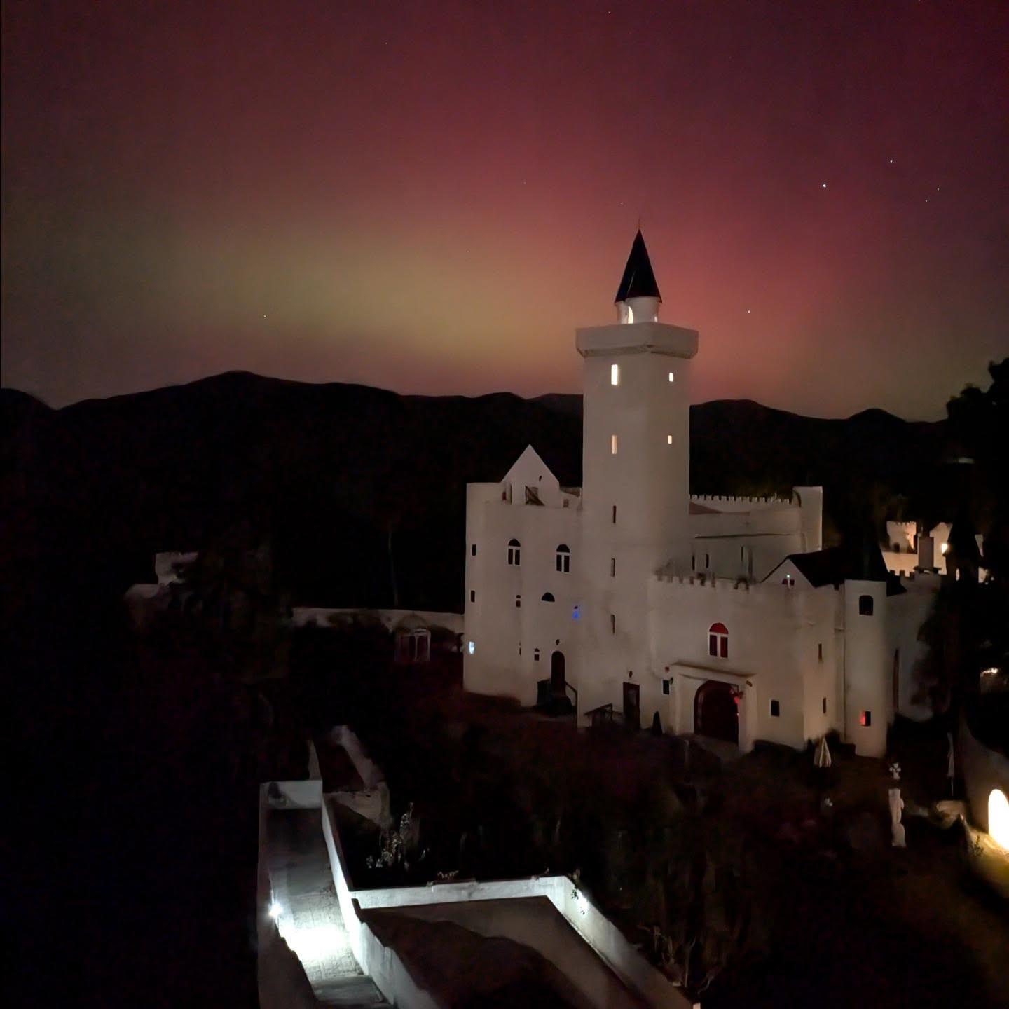When the Aurora Borealis was last visible in Georgia, I thought I had missed my chance to see this phenomenon so close to home. I never expected another opportunity would come so soon. What a wonderful surprise tonight! I finally got to see the Aurora Borealis and in such a beautiful setting!