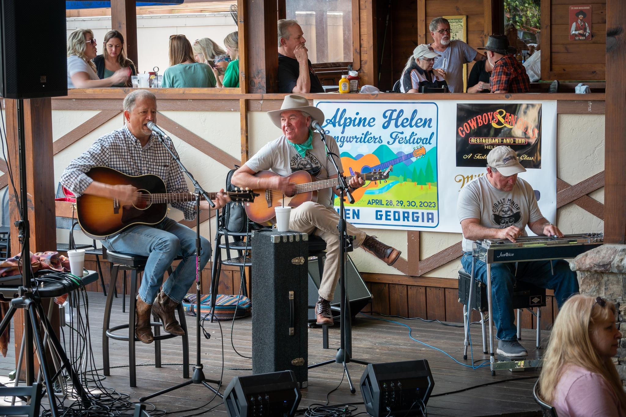 Hear the stories behind the songs at the 8th Annual Alpine Helen Songwriters Festival featuring 18+ artists including Earl Bud Lee, Dave Gibson, Mutt Cooper and more--THIS WEEKEND in #AlpineHelenGA. 

#alpinehelensongwritersfestival #songwritersfest #northga #helenga