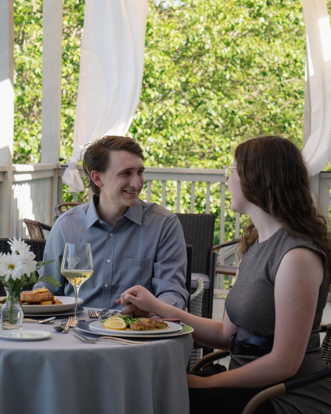 Spring brings a new light to the table at Valhalla.

Soft breezes, sunlit plates, and views that stretch a little farther each day, the season adds its own quiet brilliance to every meal.

Reserve your table and savor the season.