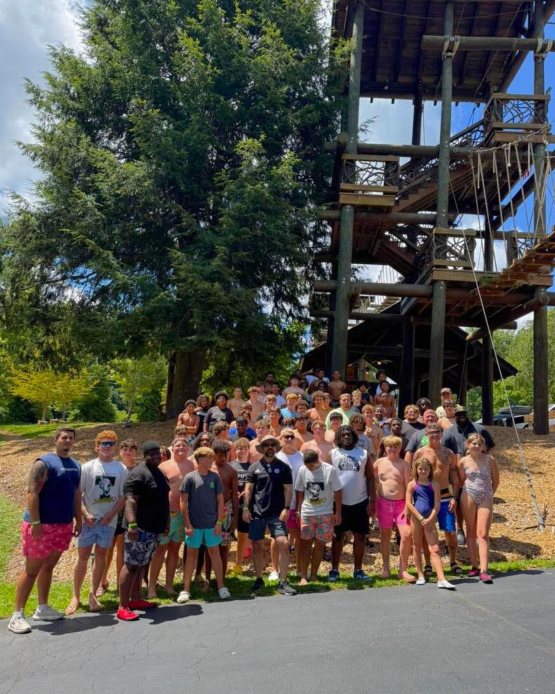 Change up your river day. Add a challenge before you float with us!

Our Aerial Adventure Park includes multiple zip lines and sky bridges, designed for beginners, families, and groups—guided by trained staff and set among the trees. 

A solid way to spend a few hours in the mountains. 🌲 

👉 Check availability & book your adventure now! Link in bio.

#Zipline 
#ropescourse 
#helenga
#coolriveradventures 
#adventuretime