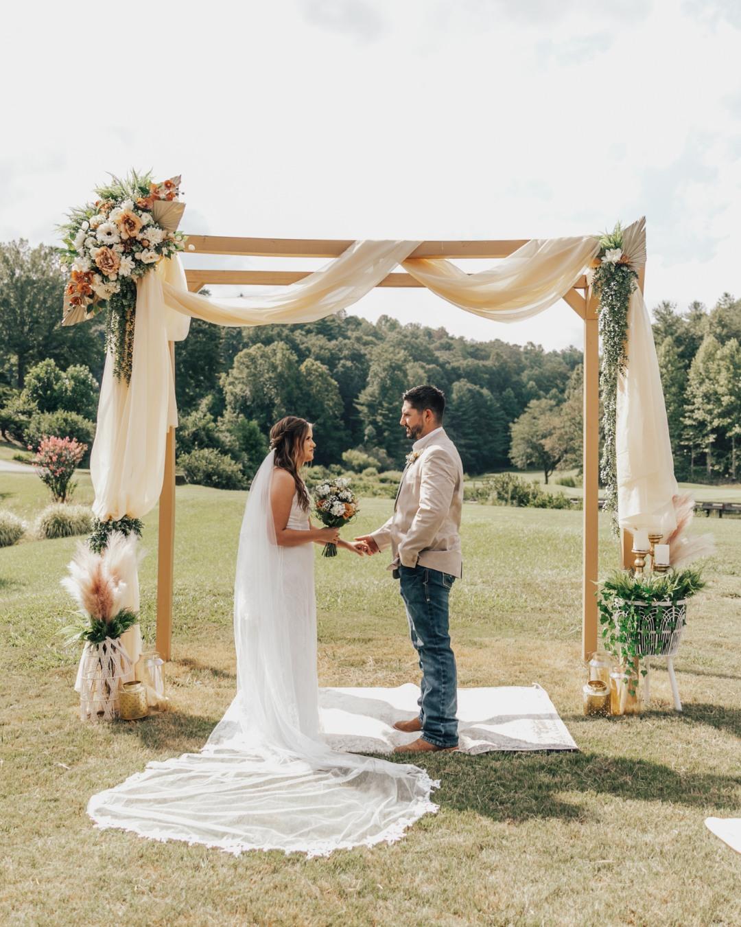 Two hearts, one mountain backdrop, and a setting that does half the work for you.

Valhalla turns “just married” into something a little more magical. Soft light, open air, and views that make every moment feel bigger than the two of you. 

If the mountains are calling your love story, this is your sign to start planning the day that feels like yours.