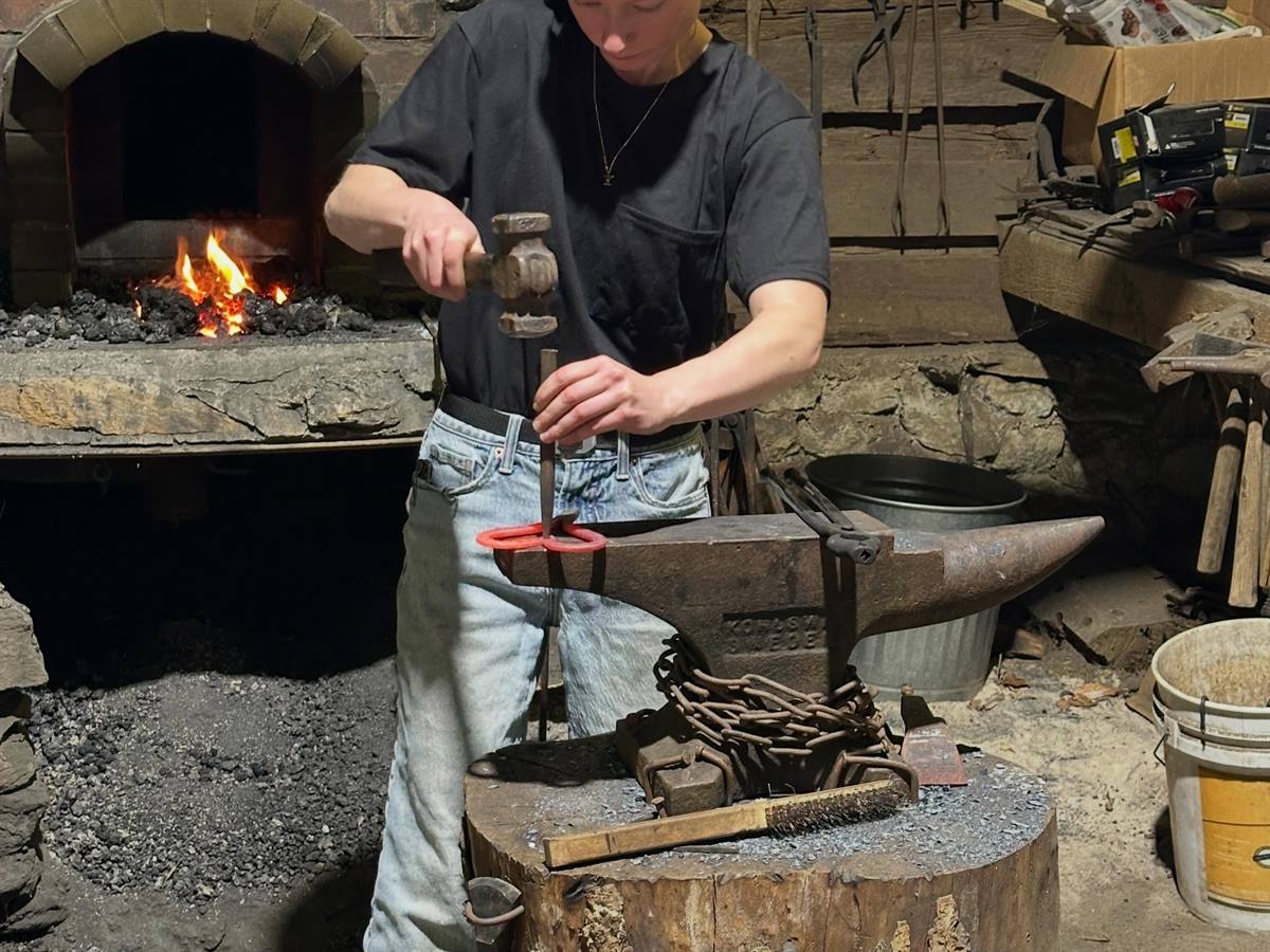 🔥 The Original Makers of the Mountains!

Long before hardware stores and online shopping, the local blacksmith was an essential part of mountain life. Farmers depended on skilled hands to make and repair the tools that kept their homes and farms running.

At Hardman's Mountain Farm Celebration, you'll have the chance to see traditional skills like blacksmithing in action and discover just how much craftsmanship went into everyday life.

It's history with a little heat, a little hammering, and a whole lot of ingenuity!

Tag someone who would love watching a blacksmith at work! 👇

#Blacksmithing #AppalachianHeritage #HardmanFarm