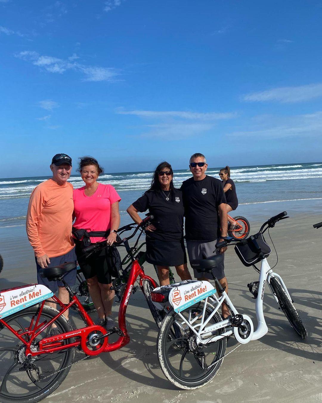 @pedegonsb=pedal and go! This locally owned business offers electronic bike rentals to help you experience the best of NSB and beyond. 
Check out bio link for more info 🚲
#LoveNSB #LoveFL #SupportLocal
📷: pedegonsb/Instagram