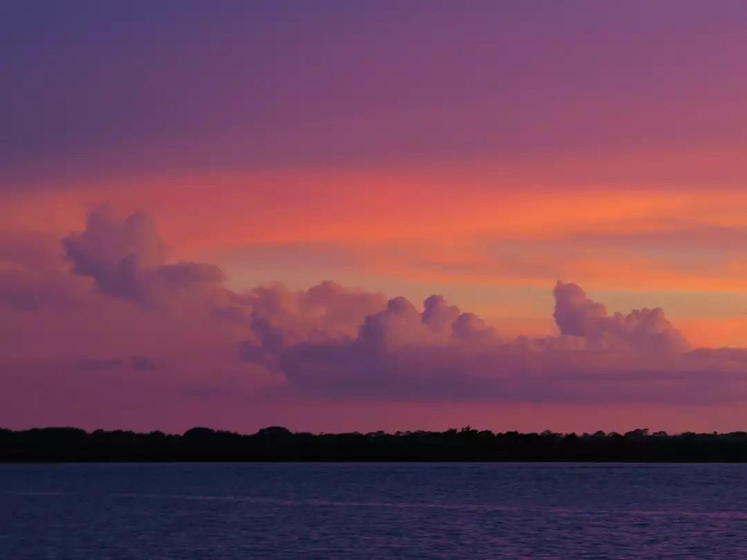 Purple haze, captured after a stormy night in NSB last month. 💜 💜 
📸: @sunshutterbugg
#LoveNSB #LoveFL