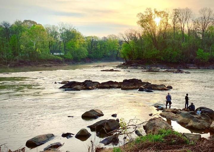 "If people concentrated on the really important things in life, there'd be a shortage of fishing poles.” -Doug Larson. 🤣 
📸: @ncplowboy
.
.
.
.
.
#DiscoverHalifaxNC #VisitNC #LoveNC #NorthCarolina #northcarolinaphotography #ExploreNC #bestshots #southernliving #landscape #halifaxcountync #northcarolinaliving #northcarolinaoutdoors #RoanokeRiver