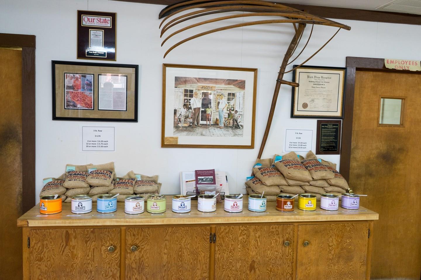 Celebrate #NationalPeanutDay with a stop at A&B Milling Company aka Aunt Ruby's Peanuts in Enfield! 
🥜 Location/Hours link in bio
.
#DiscoverHalifaxNC #VisitNC