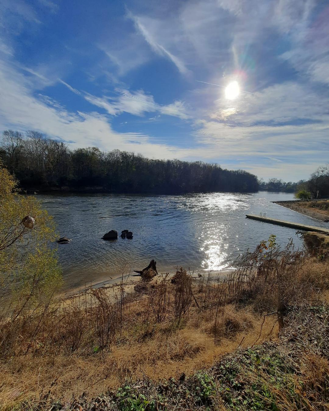 #ScenicSunday inspiration from River Falls Park in Weldon 😍 
.
📷: Adrionna Peebles/FB
#DiscoverHalifaxNC #VisitNC #VisitHalifaxNC