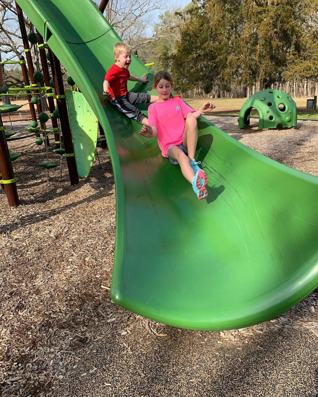 Medoc Mountain State Park Playground is the ONLY playground at a State Park in NC 😲 
🤸Plan a visit: Link in bio 
.
📷: @sarahjo518
#DiscoverHalifaxNC #VisitNC #VisitHalifaxNC