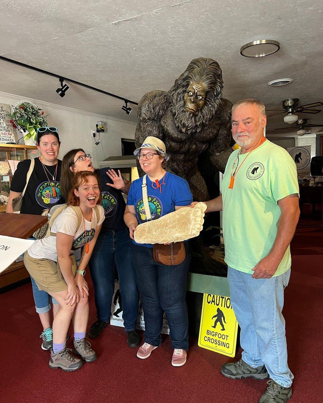 The search for Bigfoot begins at the @cryptoparamuseum in Littleton
✨Plan your adventure: Link in bio
.
#DiscoverHalifaxNC #VisitNC #Bigfoot
📷: @awildnoelle