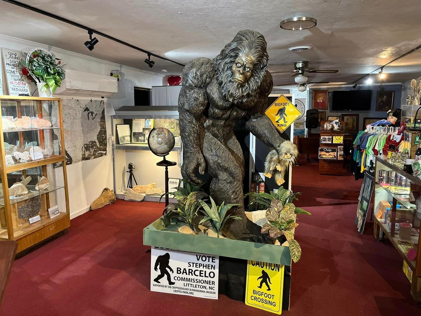 April 15: The highly-anticipated Cryptozoology & Paranormal Museum's unusual and widely celebrated Paranormal Bigfoot Festival will take place in the newly-renovated @lakelandcac
👣 Learn more: Link in bio 
.
📷 Cryptozoology & Paranormal Museum/FB
#DiscoverHalifaxNC #VisitNC #VisitHalifaxNC #BigFootFestival
