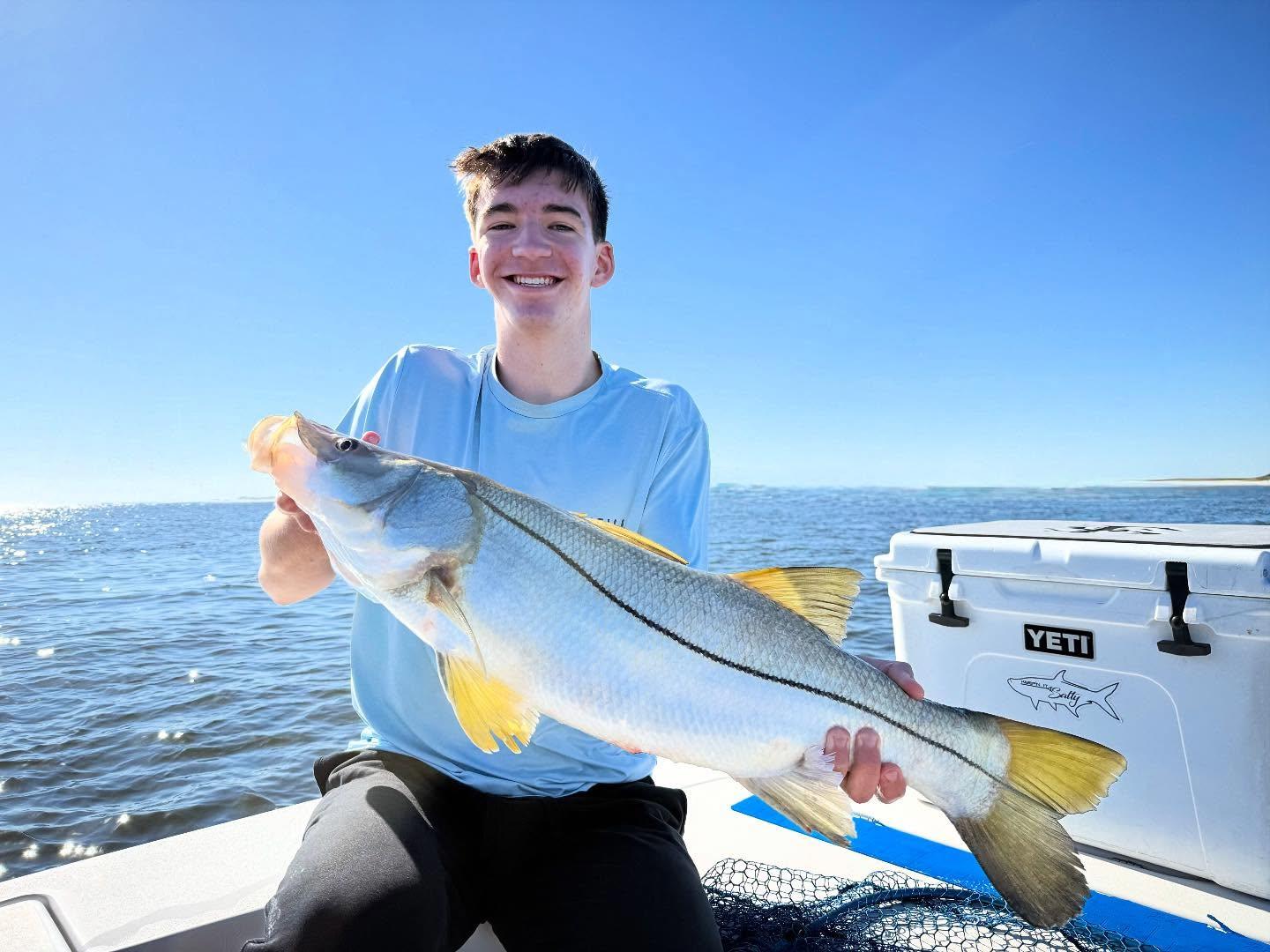 JD and his Mom came out on their first charter ever, needless to say we set the bar high for the next one! 
•
•
•
•
•
#keepnitsalty #togodbetheglory #redfish #snook #nsb #newsmyrnabeach #ponceinlet #mosquitolagoon #inshorefishing #fishingcharter #godisgood #keepnitsaltyguideservice