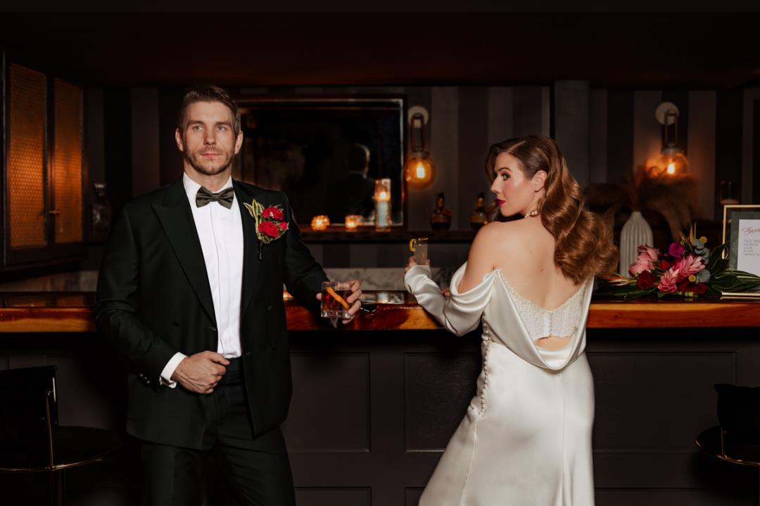 Couple's planning your wedding: While we normally take most portraits outside, don't forget to utilize cool interior spots for photos as well! When you have a first look before guests arrive, sometimes it is easier to move around your venue for some cool photos.

Styled Wedding Vendors: 
Venue: Victoria 1883 victoriaestate1883
Planner: Simply Enchanted Events simplyenchantedeventsfl
Photography team: Koontz Photography KoontzPhotography assisted by Jenn Ross Photography JennRossPhotography
HUMA: Laura Reynolds Artistry laurareynoldsartist
Flowers: Impekable Flowers impekableflowers
Dresses: Theory Bridal House theorybridalhouse
Suit: Leonardo Fifth Avenue leonardofifthavenue
Video: Densmore Films densmore_films
Stationary: Rosebud Calligraphy rosebudcalligraphy
DJ: iRock Your Party irockyourparty
Rentals: Premier Event Rentals premiereventsorlando
Linens: Connie Duglin Linens cdlinen
Models: Katherine & Corey

#StyledShoot #StyledWedding #TropicalHollywoodGlam #TropicalWeddingInspo #TropicalHollywoodWedding #HollywoodGlam #HollywoodGlamWedding #WeddingInspo #FloridaWeddingVenue #WeddinginNSB #NSBWedding #NewSmyrnaBeachWedding