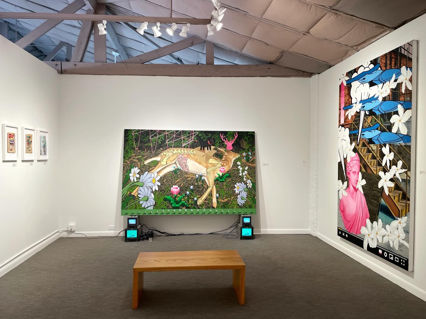 Please join us THIS Friday, February 13, from 11 AM to 12 PM for a casual yet in depth conversation with Orlando-based artist Nicholas Kalemba, as he discusses the process and inspiration behind his exhibition “The Question is the Answer.” If you haven’t seen this thought provoking display, this is also your final opportunity before this exhibition comes to a close, immediately following the talk.