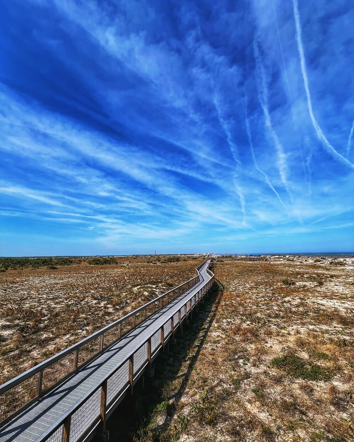 Beautiful afternoon walks. It’s less crazy out here.  #boardwalks #thursdaysinflorida #smyrnadunespark #afternoonwalks