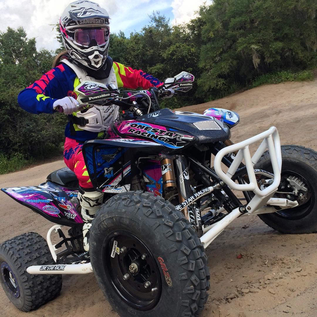 Can't complain about any day I get to spend riding my quad!! #AK #AmericanKargo #LonestarRacing #FoxShox #SaraSandusky10 #RideFox #Goldspeed #Croom #Braaaapppp fox americankargo lonestarracing1 PC: infamousdsmitty