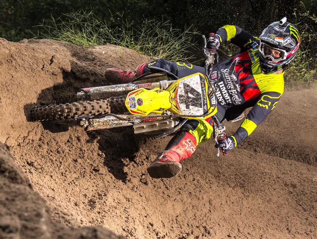 Felt good rippin some sand berms at #Croom today. Thanks to everyone who turned up. I had a good time riding with everyone. 📷 collin_speckner #Barneys visitflorida soaringeagleresort jimmyjohns suzukicycles bel_raycompany actioncam foxracing oakleymotorsports monsterenergy #RCRideDay #LoveFL #FLForestService