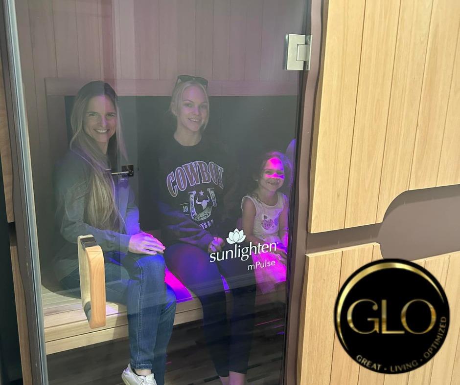 ✨ Heat up your health at the cellular level! ✨

Did you know infrared sauna sessions do more than just help you sweat? 🌿 The gentle infrared heat penetrates deeply, stimulating your mitochondria—the “powerhouses” of your cells.

When your mitochondria are activated, they produce more energy (ATP), which can:
⚡ Boost your energy levels
⚡ Support cellular repair & recovery
⚡ Enhance overall vitality

Think of it as giving your body a natural recharge, from the inside out. 🔋🔥

💛 Book your infrared sauna session at GLO today and let your cells thank you!

www.myglospa.com
📲844-694-5677