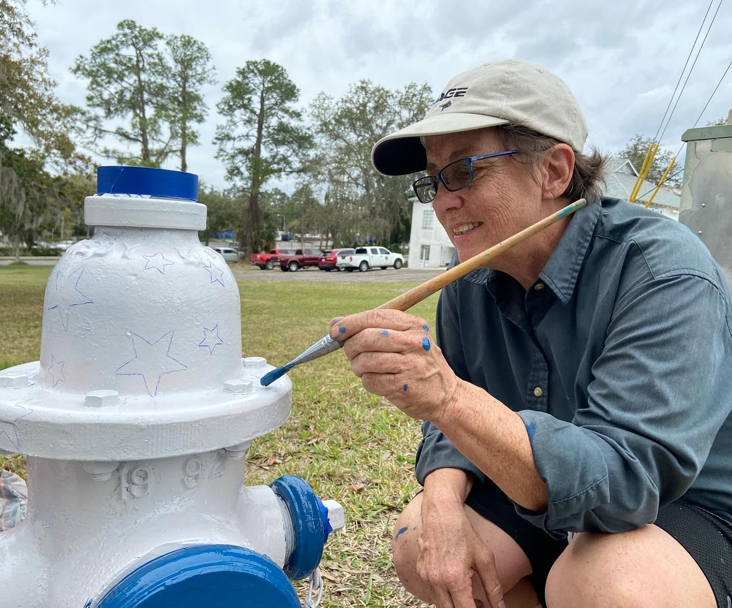 Wishing a very happy birthday to our Nina Mattei! Nina is the perfect Strategic Planner because she is someone who likes to get the job done. She wears many other hats on the Arts Council, including spearheading our Art Everywhere initiative, which promotes local artists all across the county. In honor of her special day, enjoy these pics of the art installations she has built and painted (sometimes both) for us over the years, and drop a comment to show some appreciation to Nina for her birthday. We love you! 🫶 #hernandoarts