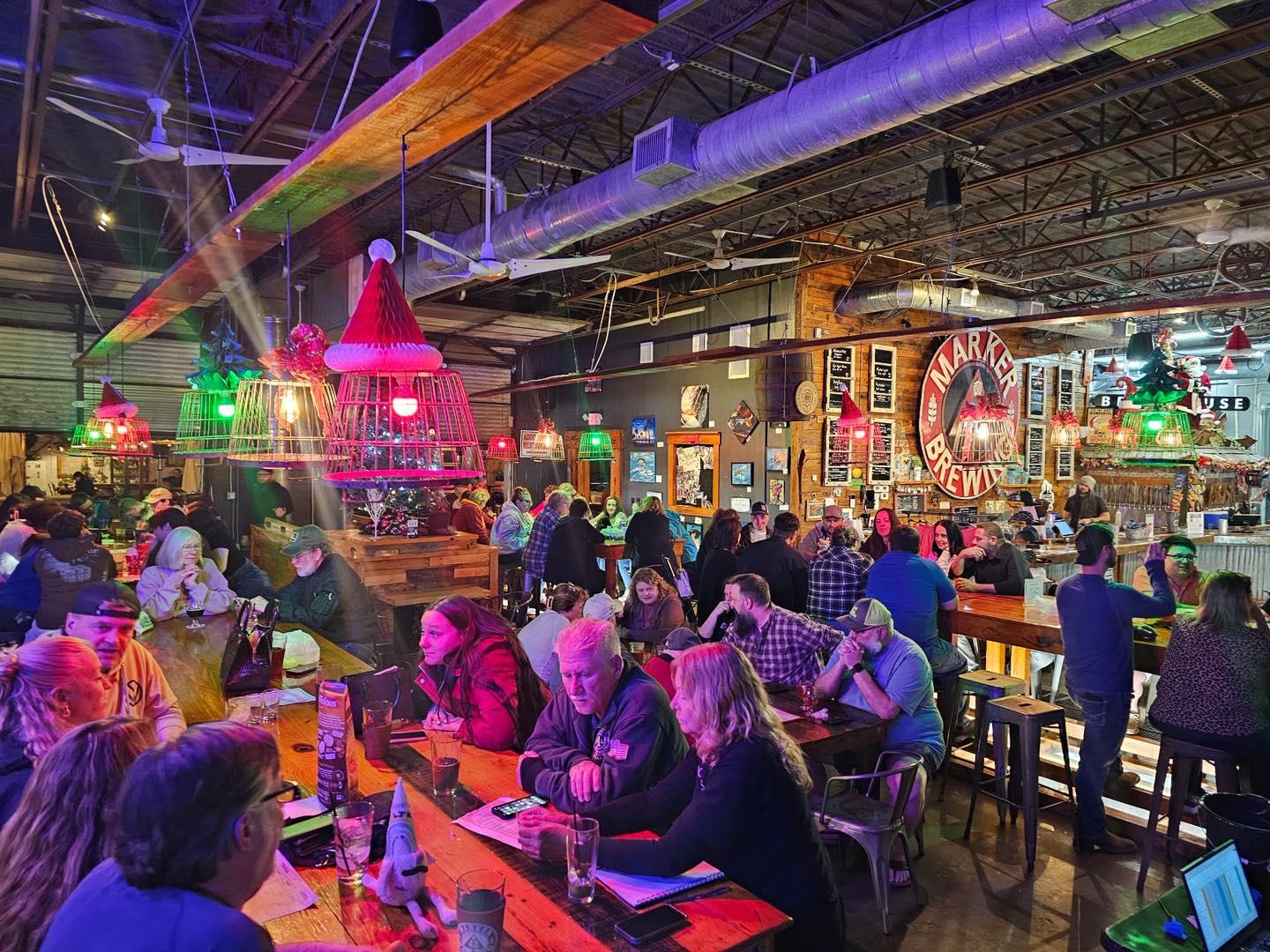 Awesome night of trivia with a packed house inside! Thanks to everyone who came out and congrats to the winning teams! 🏆

🥇FIRST PLACE: WTF

🥈SECOND PLACE: Second Hand Smokers 

🥉THIRD PLACE: Rufus’s Raiders 

We have karaoke tomorrow night and trivia every Wednesday from 7-9! 
Cheers!!