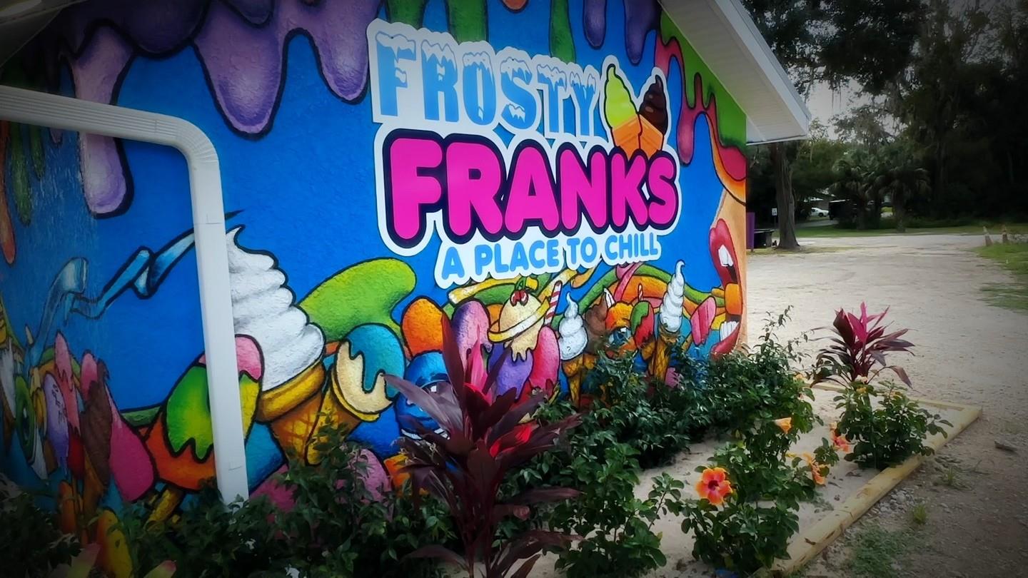 New sweets shop in Brooksville! 🍦🍧🍨 

Frosty Franks is now open, offering delicious ice cream, italian ice, craft soda and other sweet treats in historic downtown Brooksville. 

A fun place to chill out, visitors can find this new spot nextdoor to Coney Island Drive Inn on E. Jefferson Street.
.
.
.
#FLAdventureCoast #BrooksvilleFL #brooksville #weekiwachee #hernandocounty #florida #icecreamshop #coneyisland #centralflorida #floridaeats #naturecoast #floridatravel