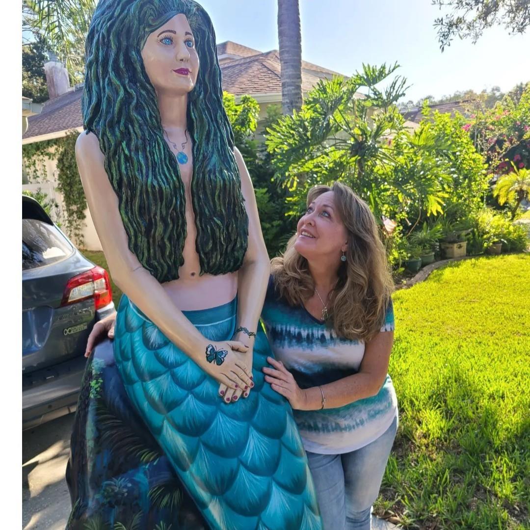 Look no further for a mermaid adventure 🧜‍♀️ 

Lynne Simone @lartiste_724, an incredible local artist on Florida's Adventure Coast, has created a beautiful mermaid for the #MermaidTaleTrail and some fantastic murals at @Marker48Brewing! Swing by this #WeekiWachee hot spot; you may even catch her teaching an art class! 

#FLAdventureCoast #LocalArtists #LoveFL #Florida #Mermaids #HernandoCounty #ExploreFlorida