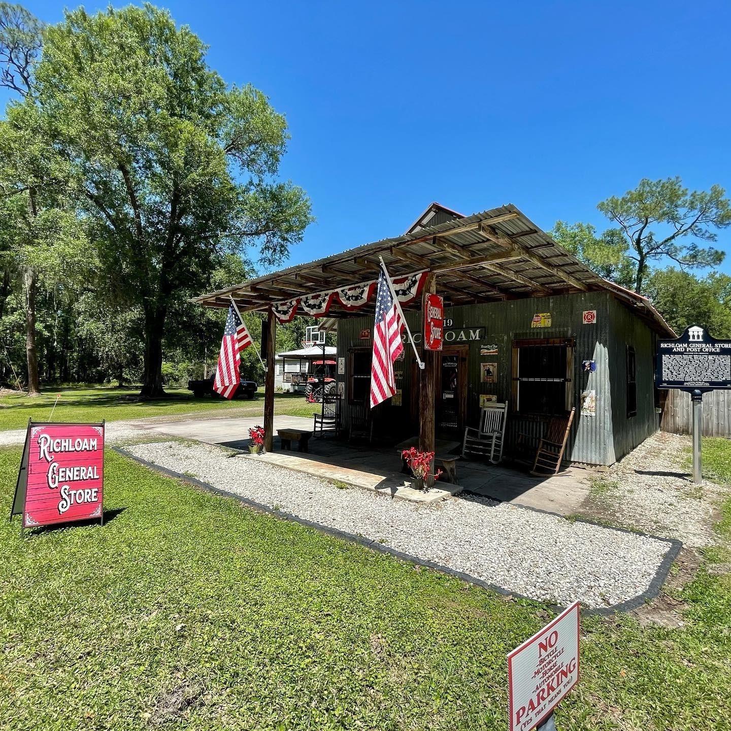 This is by far one of our favorite hidden gems on #FLAdventureCoast! Have you visited the Richloam General Store in Webster, FL?⁠
⁠
Stop by to hear the history behind this 1920's general store and post office, buy canned goods and delicious snacks including ice cream, 'penny candy' and every flavor of vintage soda you could possibly imagine!⁠
⁠
📸: @danavrealtor⁠
⁠
⁠
⁠
.⁠
.⁠
.⁠
#FLAdventureCoast #BrooksvilleFL #WeekiWachee #Richloam #Florida #LoveFL #Floridahistory #realflorida #hiddengems #offtheroadadventures #generalstore #richloamgeneralstore #HernandoCounty #centralflorida #orlando #tampabay #naturecoast #floridatravel⁠