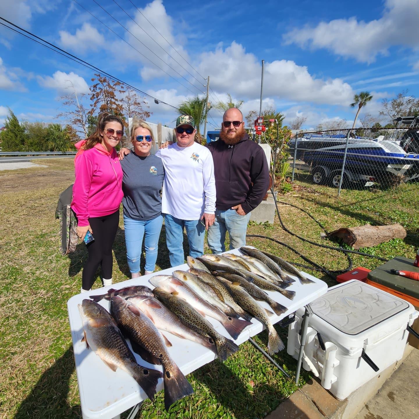 We did it all today. Fishing Charter, Airboat Rides, Weeki Wachee Christmas boat parade. Thanks to captain 4reelneil____ for helping with the fish and joining in the parade with the estuaryadventures mudboat. Book a trip of one of the three at www.lightlinesgoodtimes.com