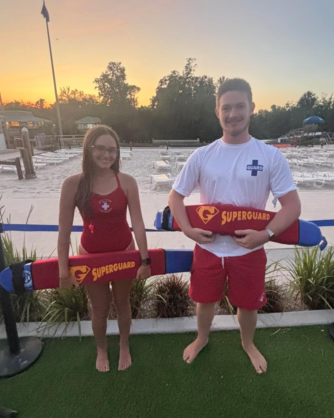 🛟 Shoutout to our April Super Guards: Payton and Brandon!

Join us in celebrating Payton and Brandon, Buccaneer Bay’s Super Guards of the Month at Weeki Wachee Springs State Park!

While on duty, Payton loves being surrounded by the park’s incredible wildlife and working alongside her fellow Super Guards to ensure the safety of all visitors. Outside of work, she’s working hard toward graduating high school with her International Baccalaureate diploma and dreams of becoming a CRNA in the future!

Brandon enjoys every opportunity to connect with nature while keeping guests safe and learning new skills that help maintain this beautiful park. When he’s not on duty, Brandon is focused on his goal of one day competing at World’s Strongest Man!

Thank you, Payton and Brandon, for your dedication, hard work, and passion for Weeki Wachee Springs!

#SuperGuards #WeekiWacheeSprings #BuccaneerBay #tourism #travel #waterpark