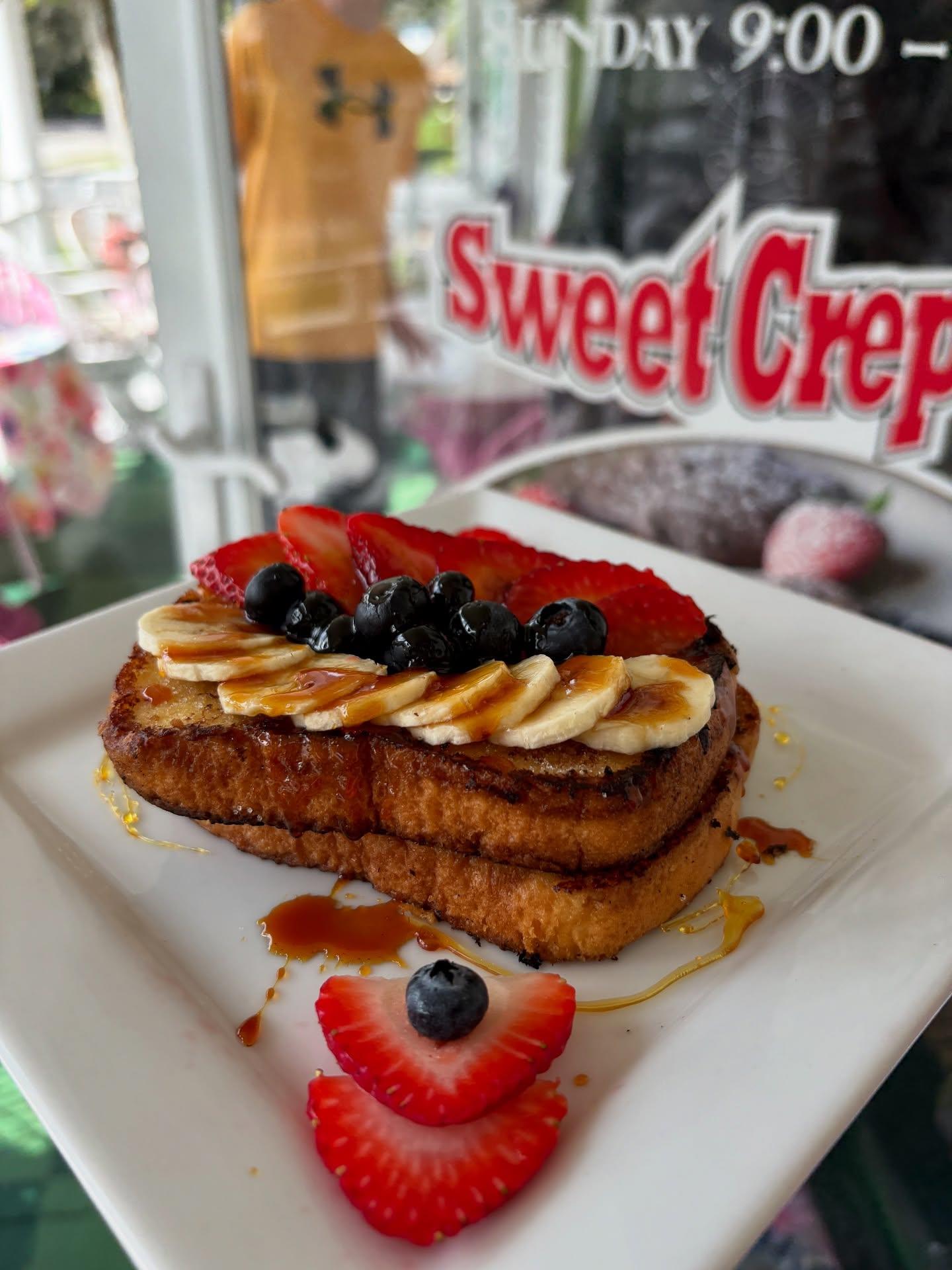 How does everyone feel about adding a crème brûlée topping to our signature French toast?