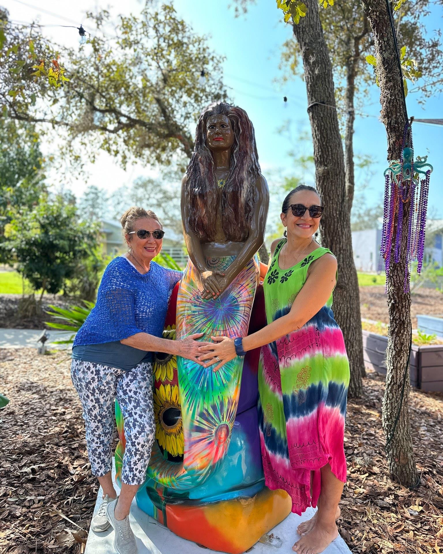 The #MermaidTaleTrail is making waves on Florida's Adventure Coast 🌊🧜‍♀️ 

📸: @wellcomeomcenter

🌻Make sure you visit this lovely statue at the WellCome OM Center, where the 'BEE Conscious, Honey Bee Day and Craft Fair' is happening on August 19! 🐝🍯

🧜‍♀️ MERMAID TALE TRAIL MAPS

Have you picked up a map yet? Stop by the Brooksville Welcome Center at 205 E Fort Dade Ave for a physical map, or visit the link in our bio for more information.

#FLAdventureCoast  #WeekiWachee #Brooksville #SpringHill #Florida #MermaidTrail #mermaidsarereal #floridalife #mermaid #wellcomeom