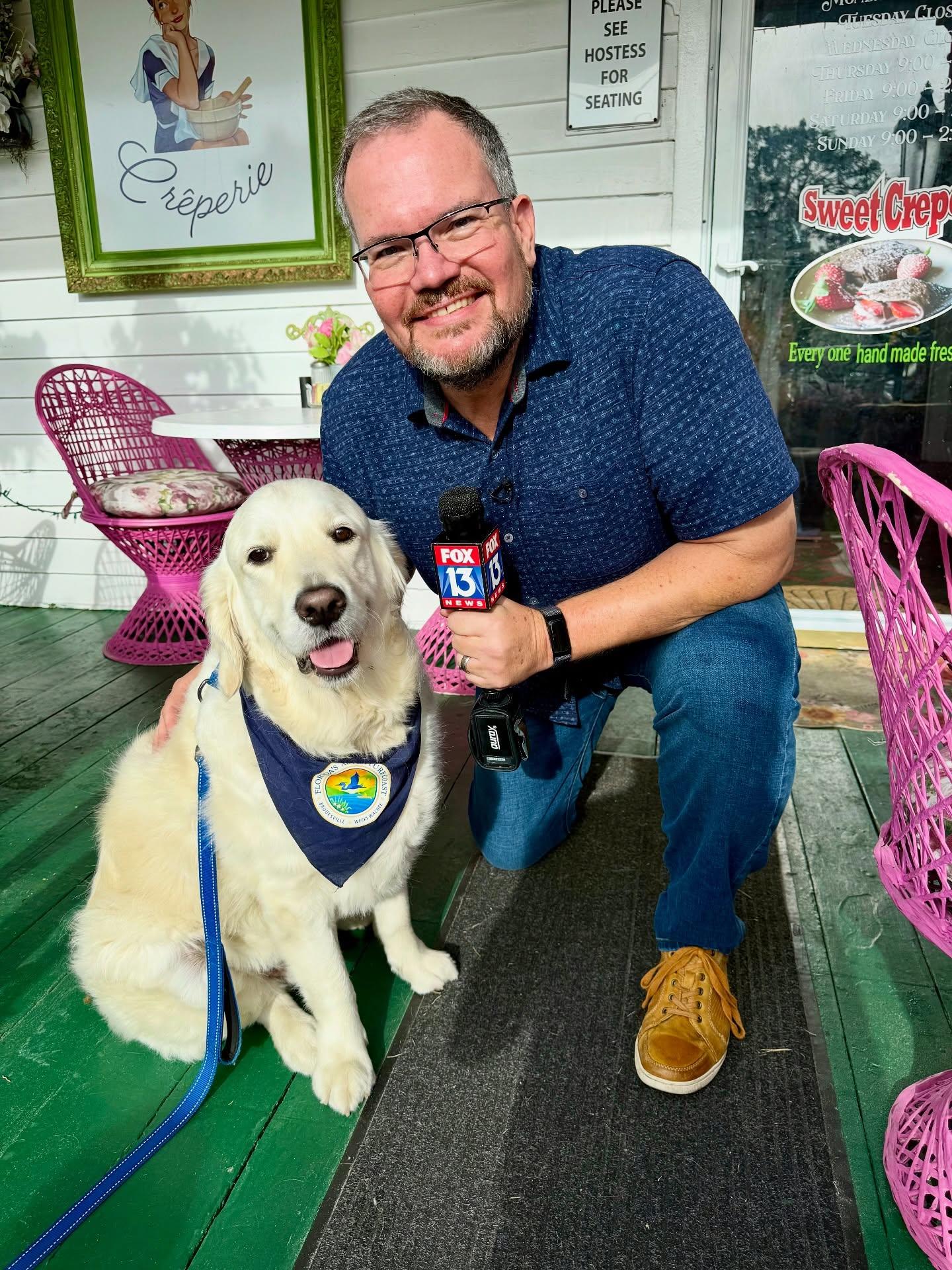🐾 Hey furiends, it’s me, Halo the Tourism Dog! 🐶✨

Guess what?! I got to be on FOX 13 Good Day Tampa Bay this morning with my buddy charleybelcher at thelazymaidcreperie! 📺🐾

And ohhh my goodness… my crêpe was PAW-sitively delicious! 🥞🤤 I may have drooled a little, but can you blame me? The team at The Lazy Maid Crêperie are the sweetest and made me feel right at home. 🐾❤️

Thank you to all my new friends there—you’ve got a forever fan in me! 🐶🙌 fox13.news 

#dogsofinstagram #instadog #petfriendly #travelgram #gooddaytampabay